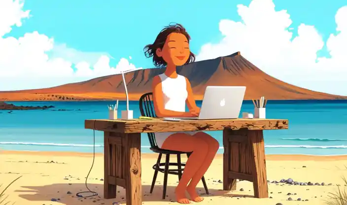 Tech support on Lanzarote